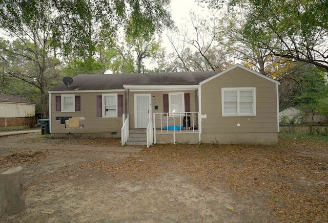 view of front of home featuring a porch