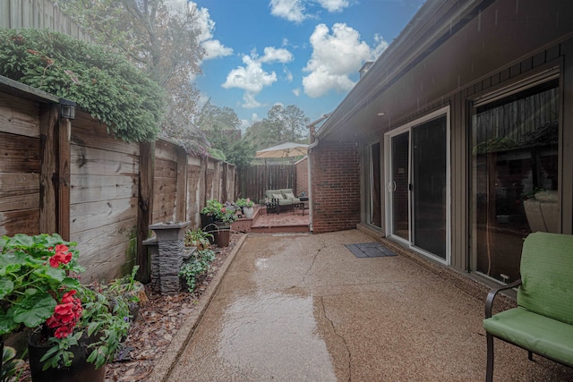 view of patio / terrace