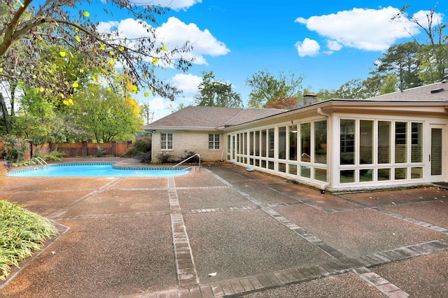280 Waring Rd, Memphis, TN 38117 - view of pool with a patio and a fenced backyard