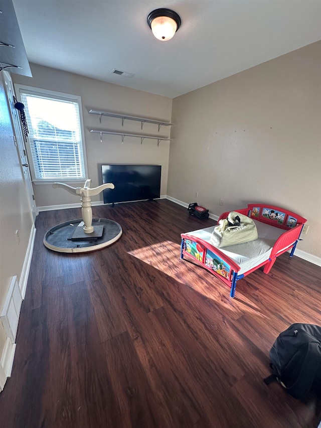 interior space featuring hardwood / wood-style flooring