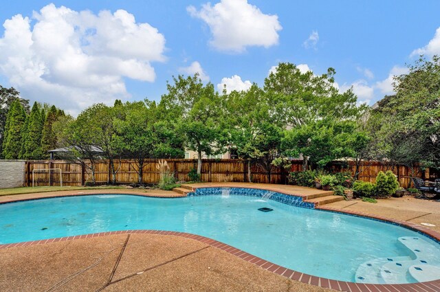 view of pool