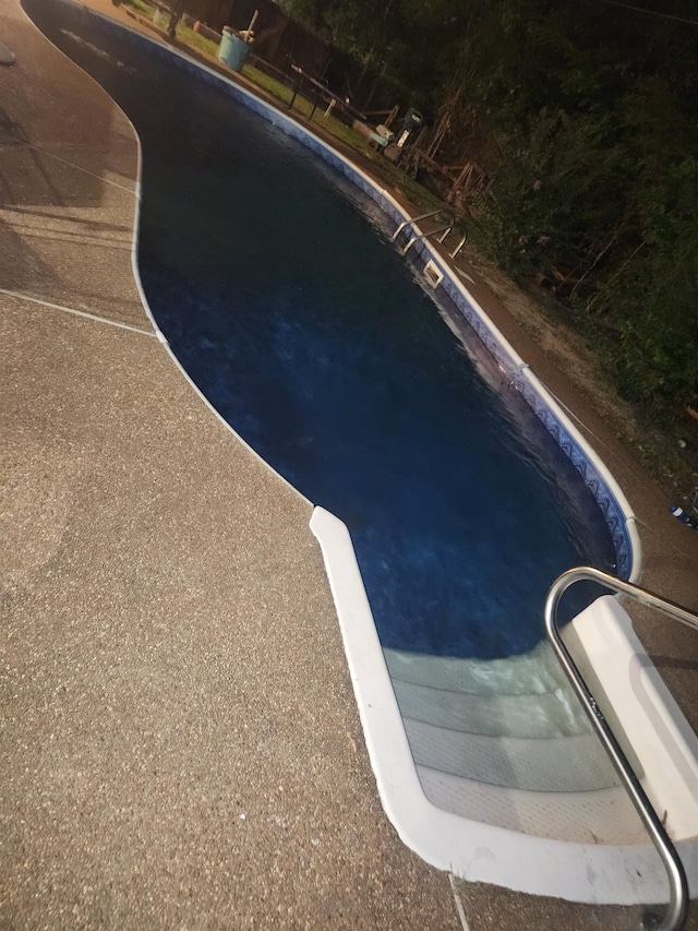 view of pool