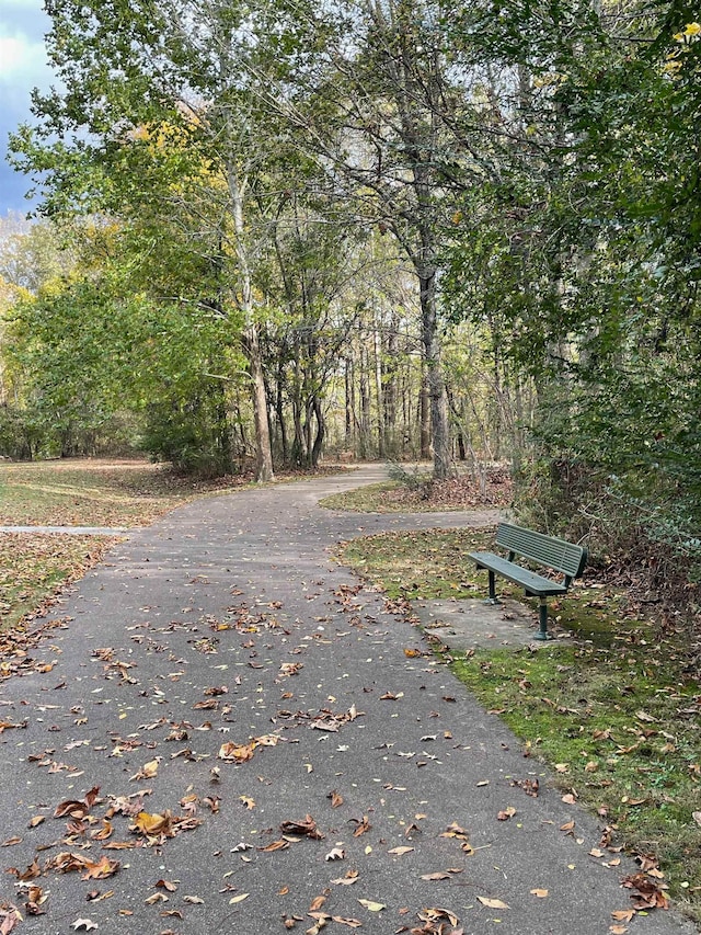 view of road