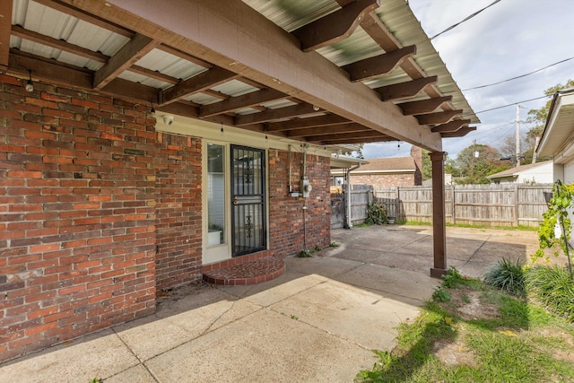 view of patio / terrace