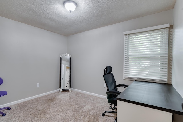 993 Greenview Rd, Collierville, TN 38017 - office space featuring carpet flooring, a textured ceiling, and baseboards