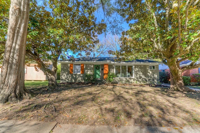 view of ranch-style home