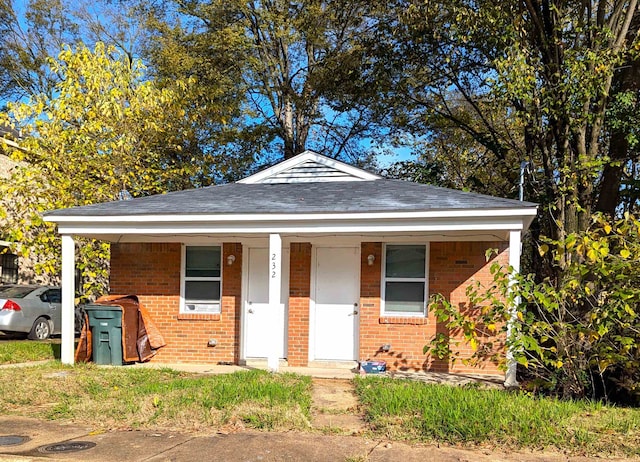 view of bungalow