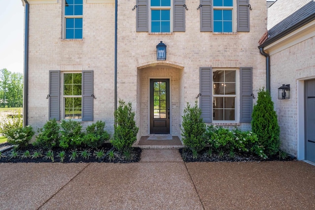 140 Magnolia Ridge Dr, Rossville, TN 38066 - property entrance featuring brick siding