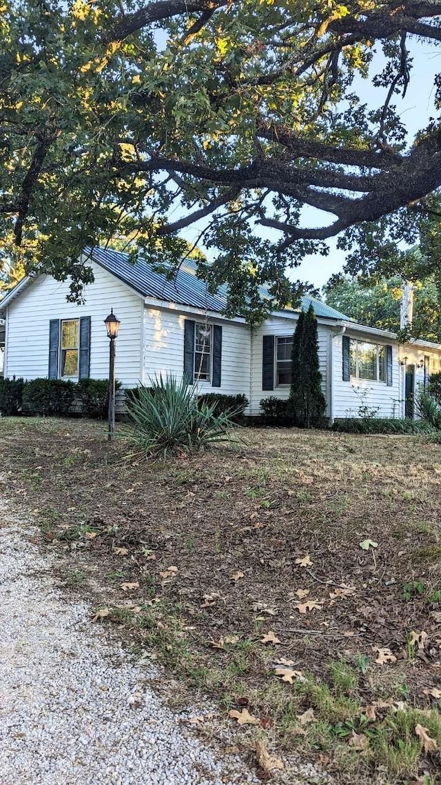 view of ranch-style house