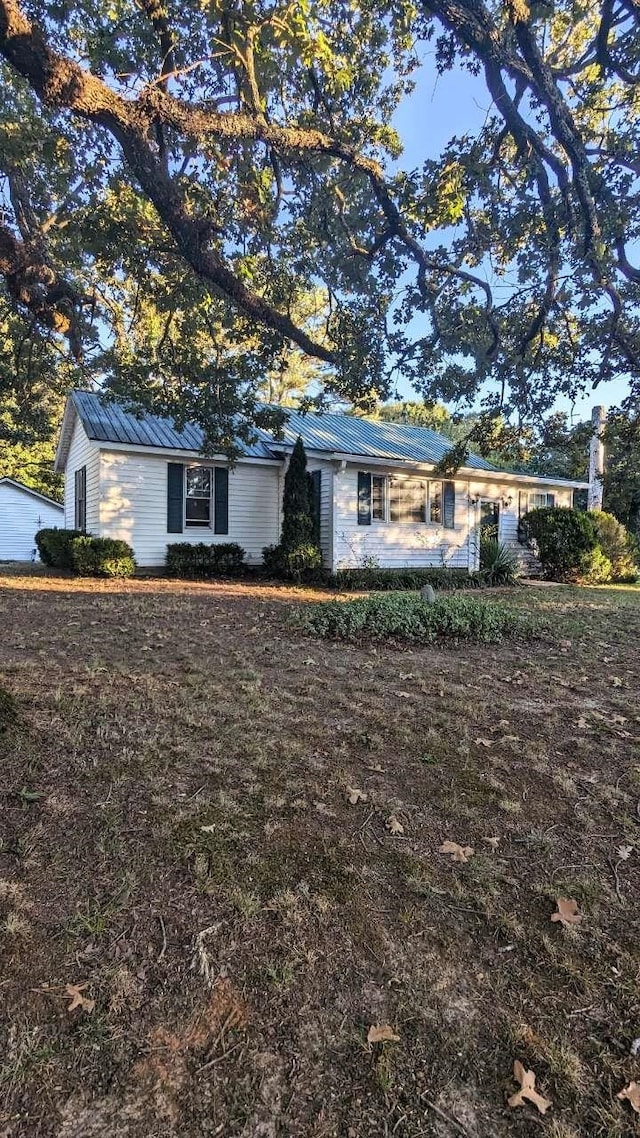 view of ranch-style home