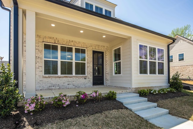 520 Valley Forge Ln, Rossville, TN 38066 - doorway to property with covered porch