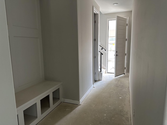 view of corridor