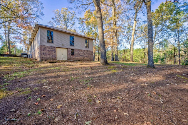 view of back of property