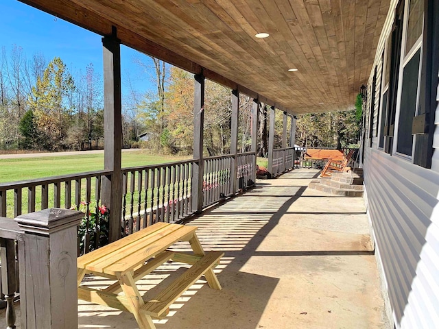 view of patio / terrace