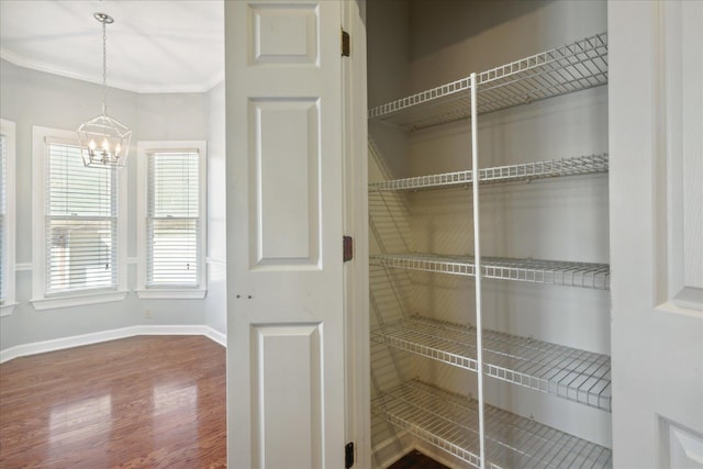 view of pantry