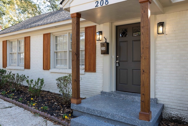 view of property entrance