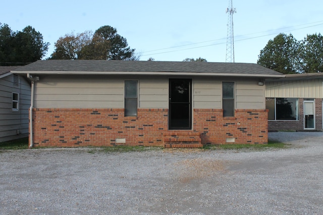 view of front of house