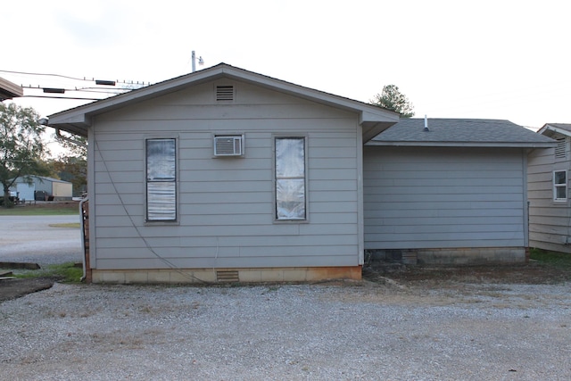 view of property exterior