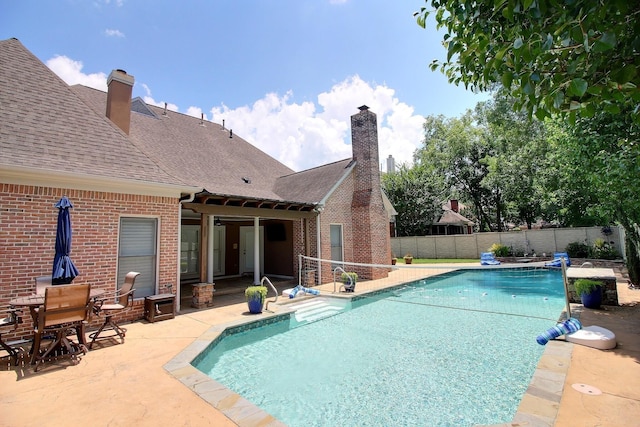 595 Kenrose St, Collierville, TN 38017 - view of swimming pool featuring a patio area