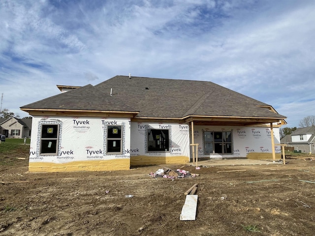 view of rear view of house