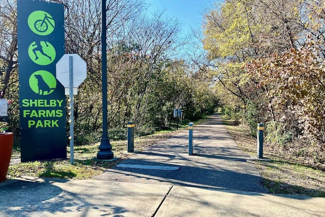 view of road