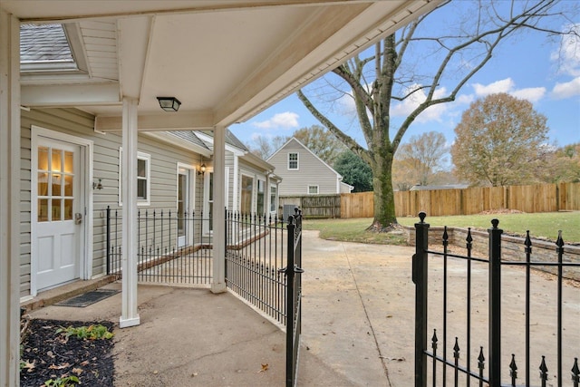 view of patio / terrace