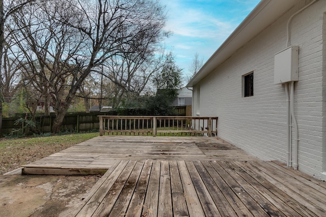 view of deck