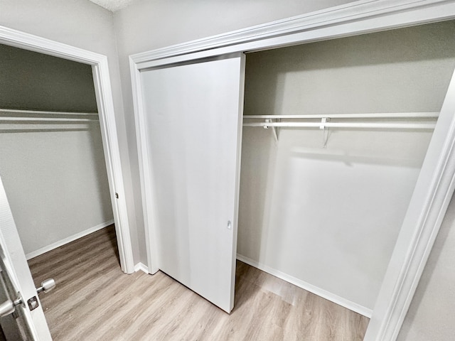 view of closet