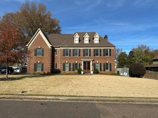 view of colonial-style house