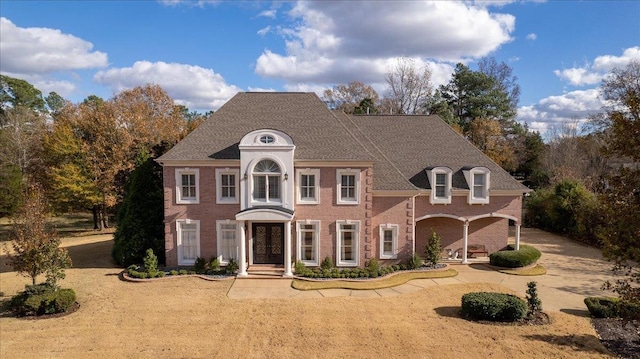 view of french provincial home