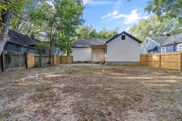 view of rear view of house