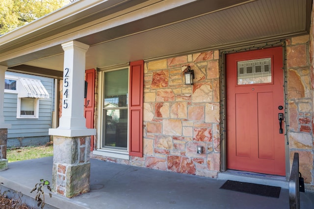 view of property entrance