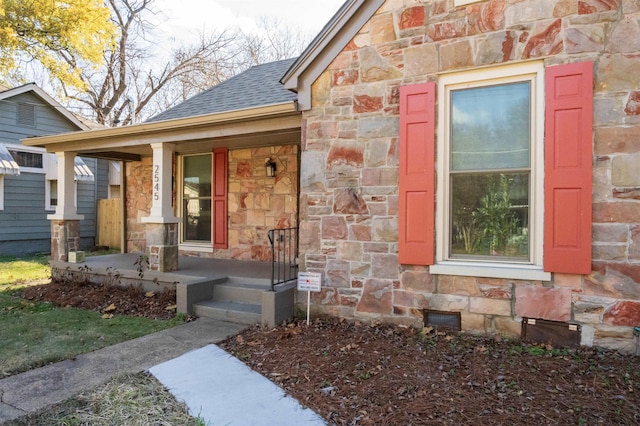 view of property entrance