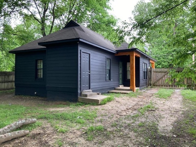 view of rear view of house