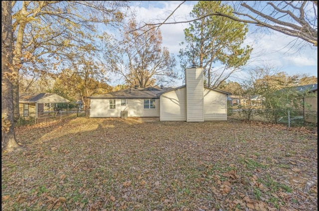 view of rear view of house