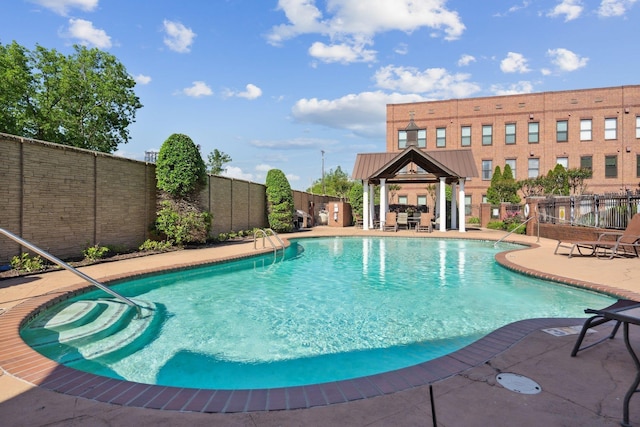 720 Litty Ct Unit 102, Memphis, TN 38103 - view of swimming pool with a patio