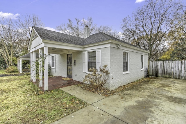 view of front of house