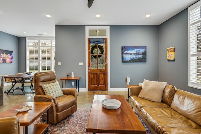 view of living room