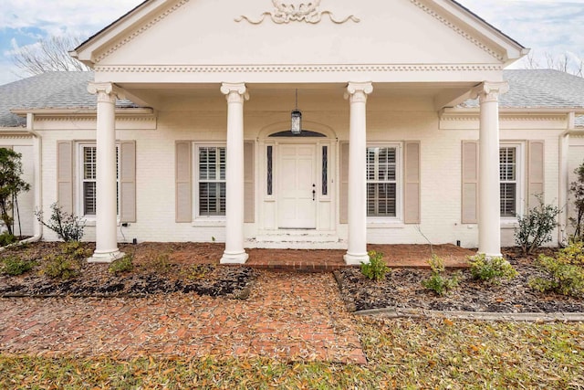 view of entrance to property