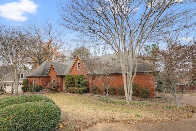 view of side of property