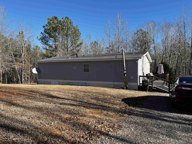 view of property exterior