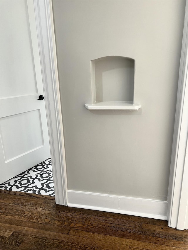 room details featuring wood-type flooring