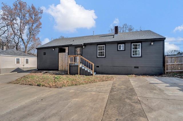 view of back of house