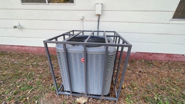 exterior details with cooling unit