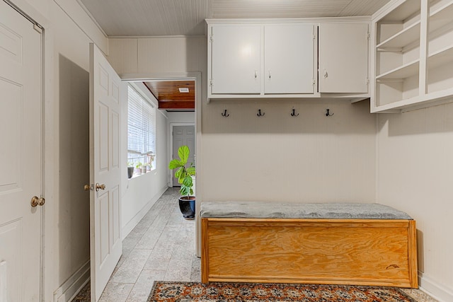 view of mudroom