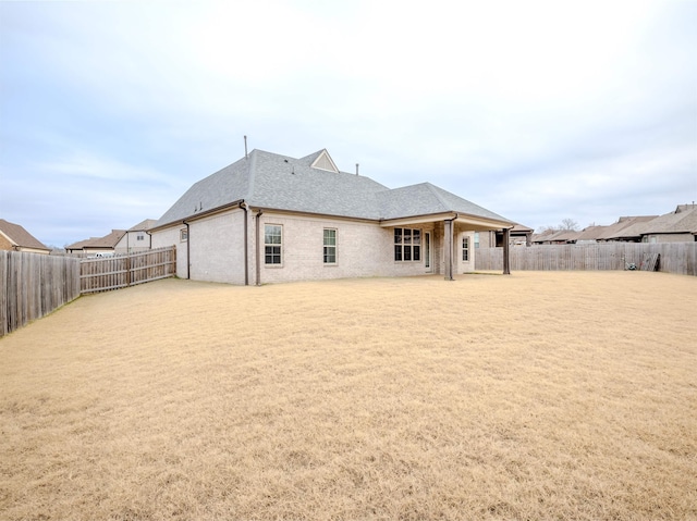 view of rear view of house