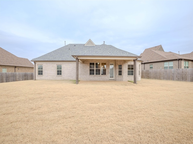 view of back of property