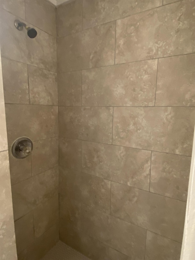 details featuring tiled shower