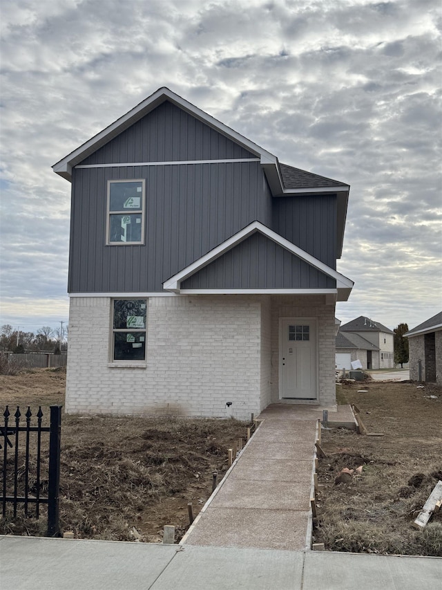 5549 Shipp Rd, Millington, TN 38053 - view of front of property featuring brick siding and board and batten siding