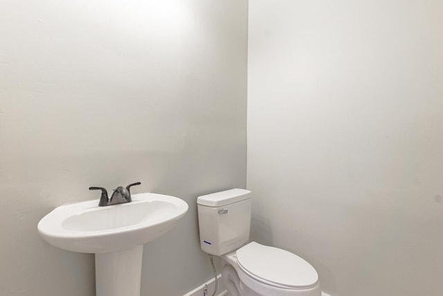 bathroom with toilet